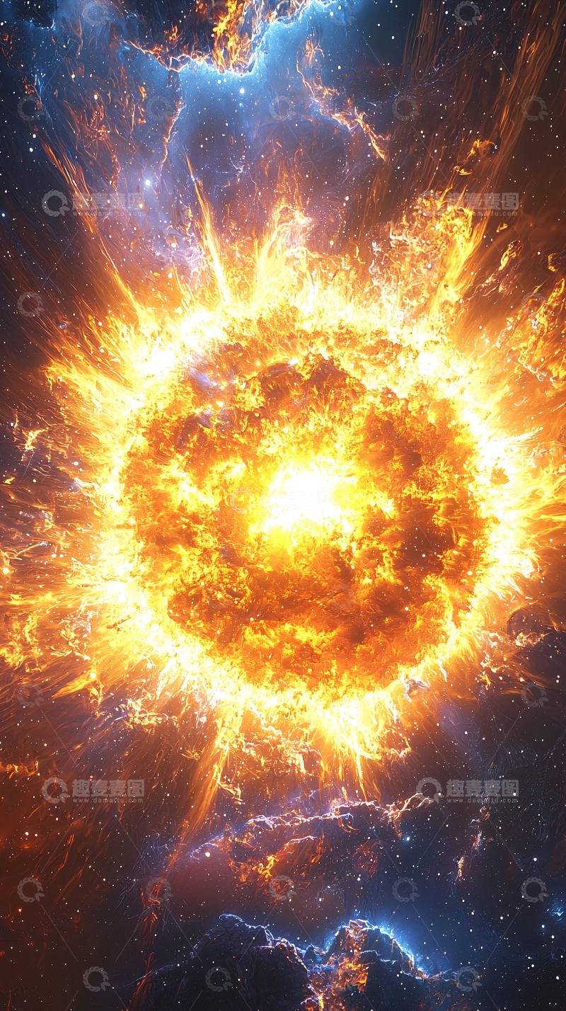 高清大图下载【趣麦麦图】宇宙爆炸