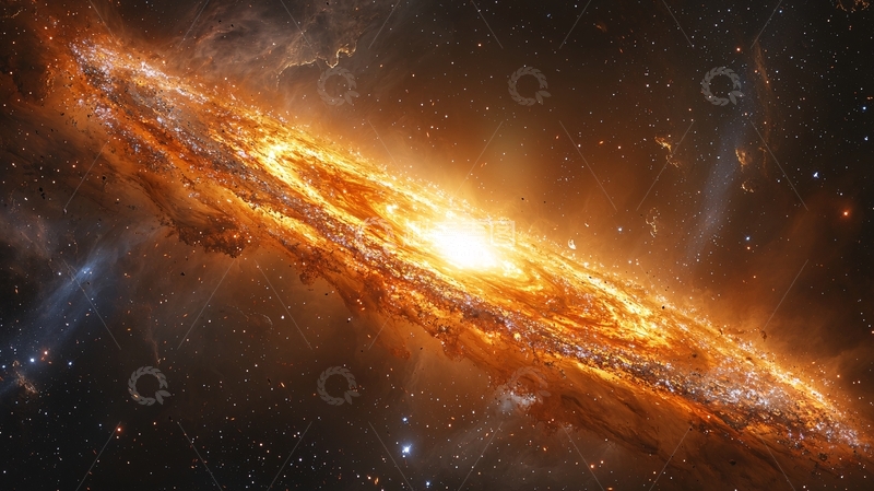 高清大图下载【趣麦麦图】燃烧的宇宙星云