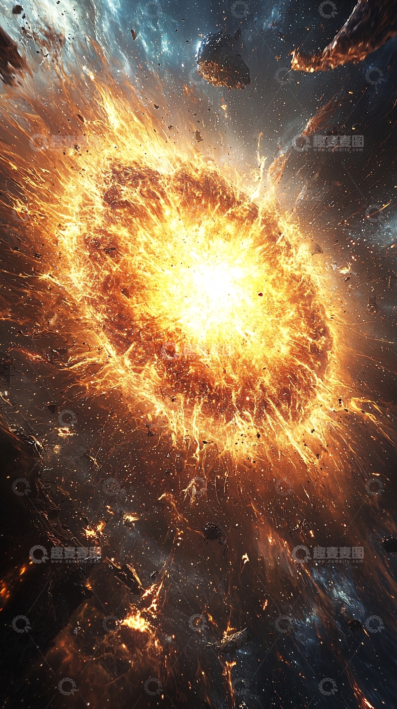 高清大图下载【趣麦麦图】宇宙爆炸