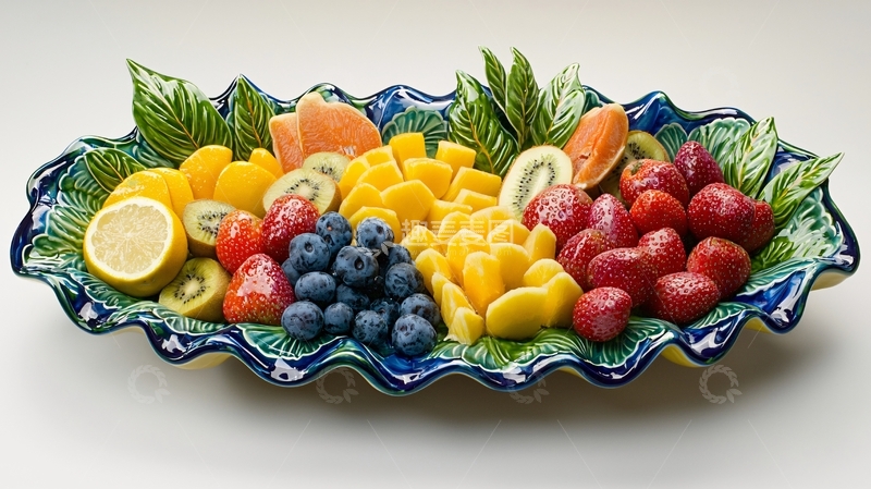 高清大图下载【趣麦麦图】色彩鲜艳的水果拼盘