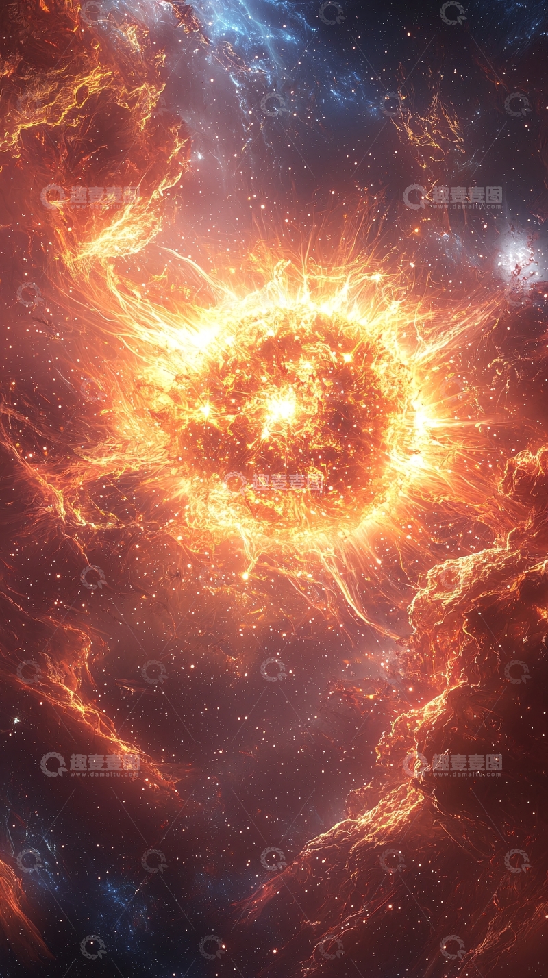 高清大图下载【趣麦麦图】宇宙爆炸