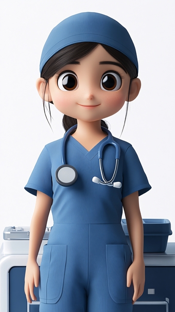 卡通护士