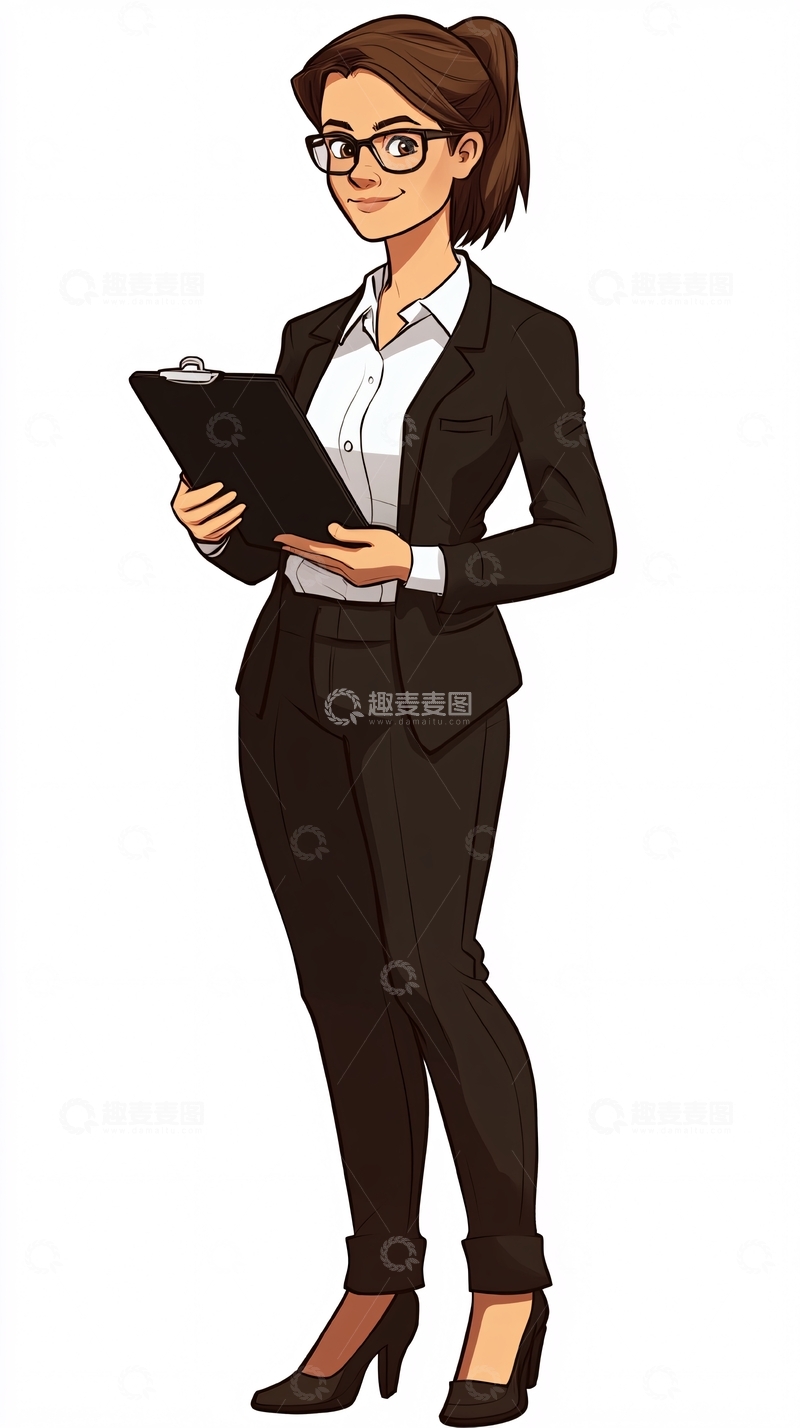 高清大图下载【趣麦麦图】商务女性