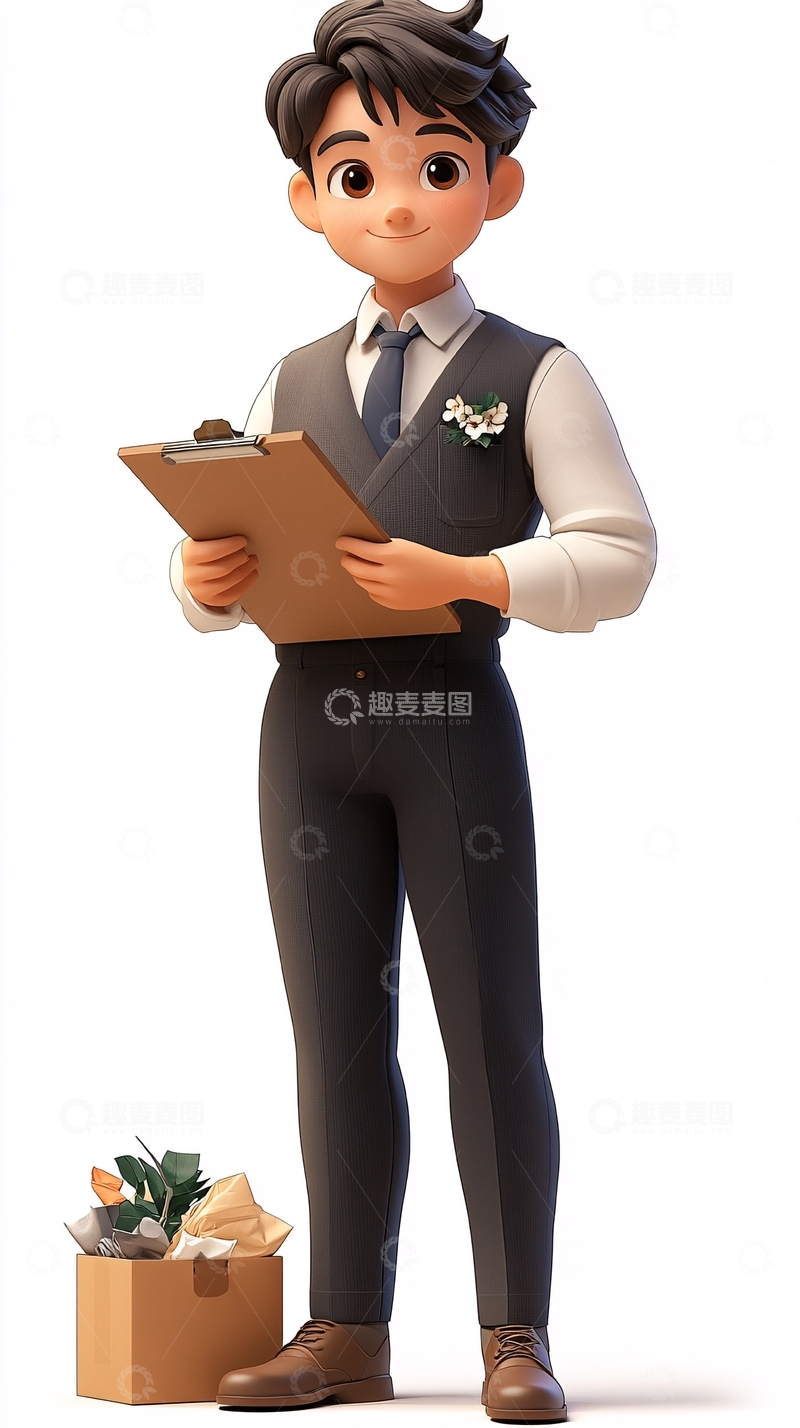 高清大图下载【趣麦麦图】卡通人物63