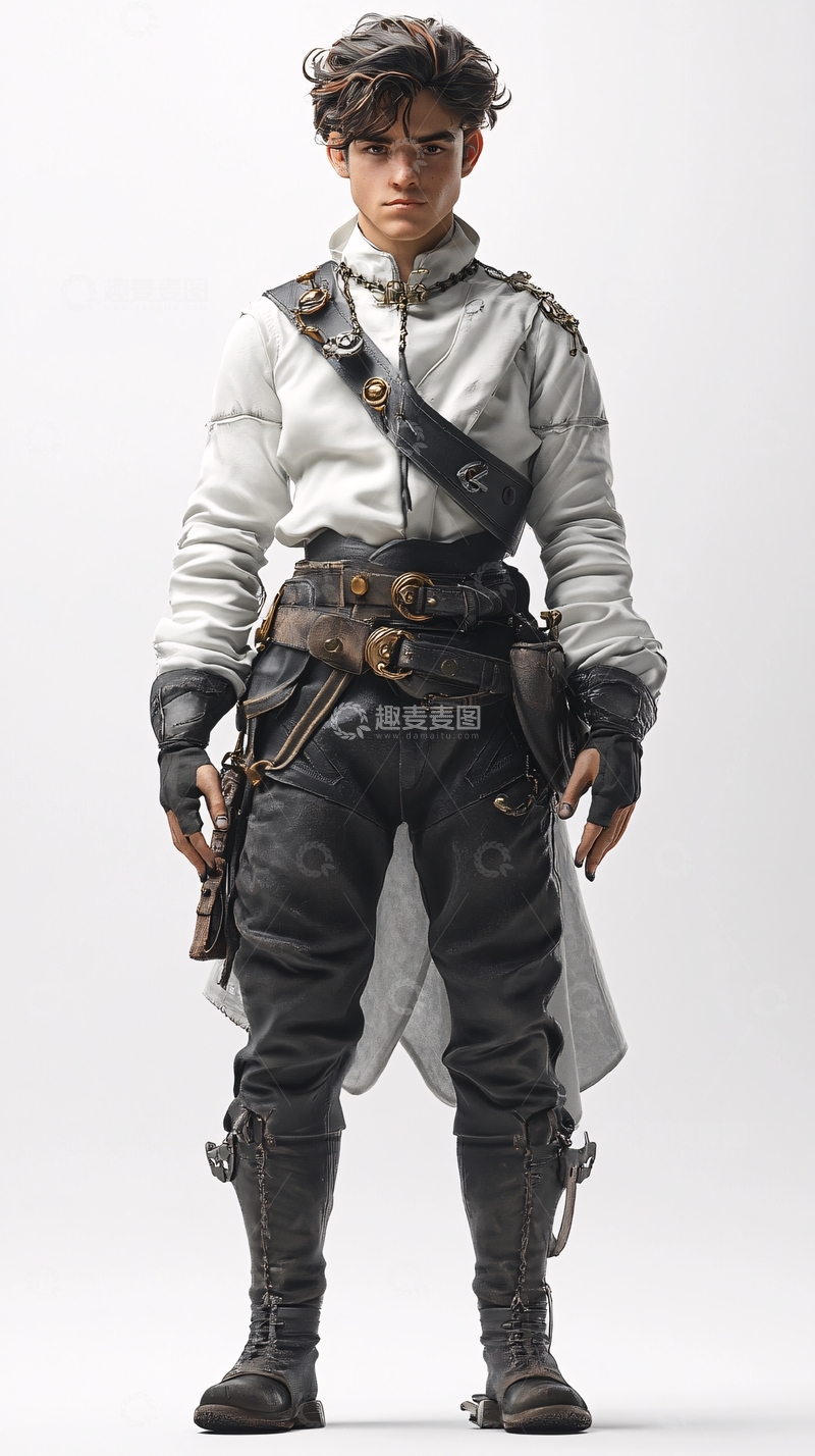 高清大图下载【趣麦麦图】少年