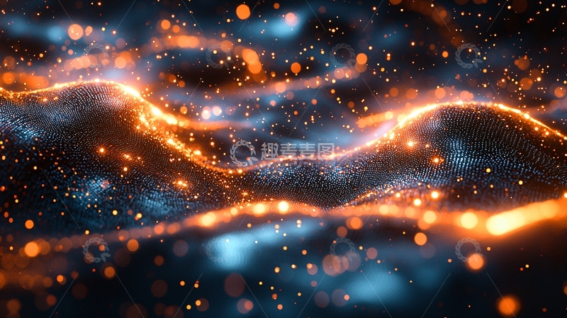 高清大图下载【趣麦麦图】黑暗能量粒子流