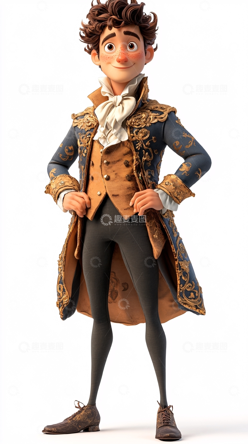 高清大图下载【趣麦麦图】动画人物