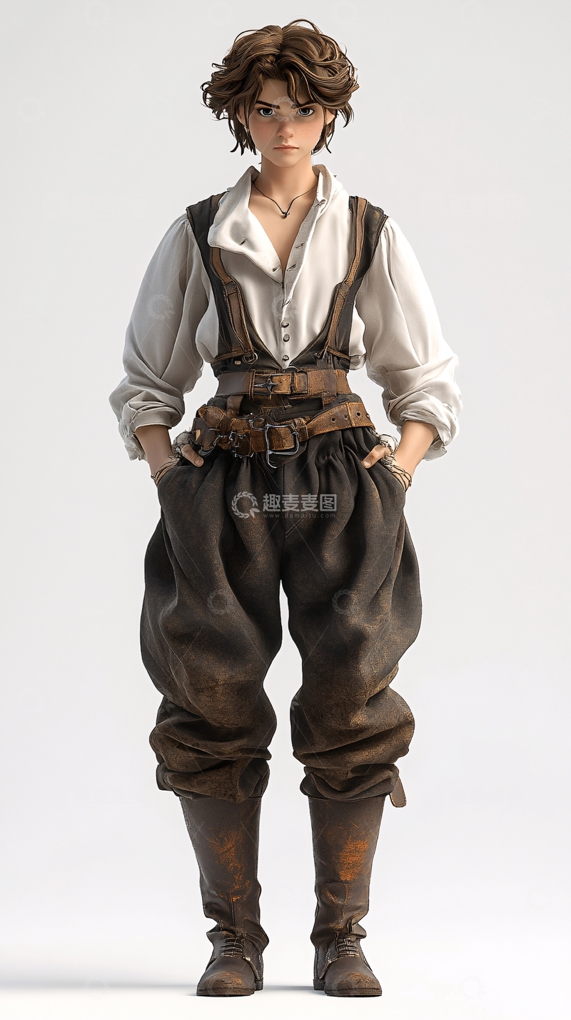 高清大图下载【趣麦麦图】文艺复兴风格少年