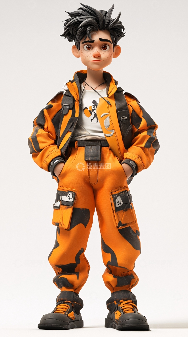 高清大图下载【趣麦麦图】少年