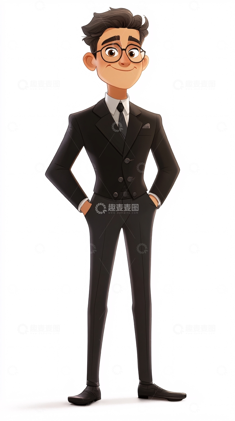 高清大图下载【趣麦麦图】卡通人物64