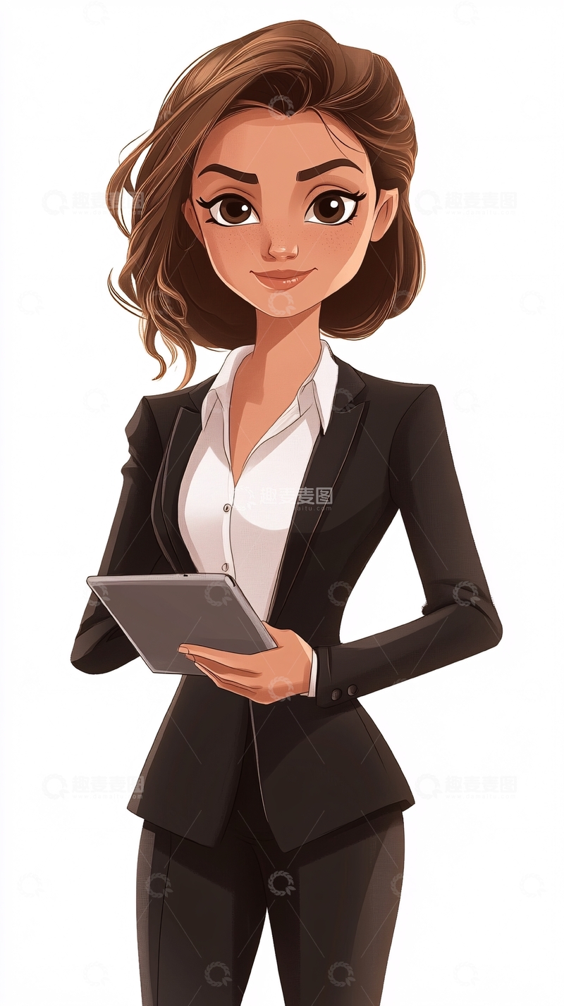 高清大图下载【趣麦麦图】职业女性