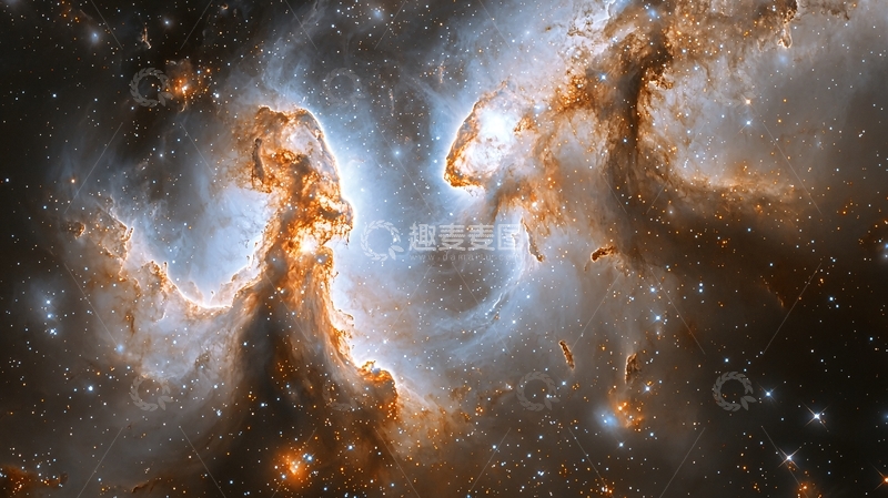 高清大图下载【趣麦麦图】宇宙中的星云