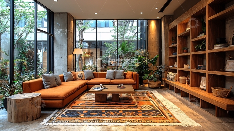 高清大图下载【趣麦麦图】现代风格客厅设计