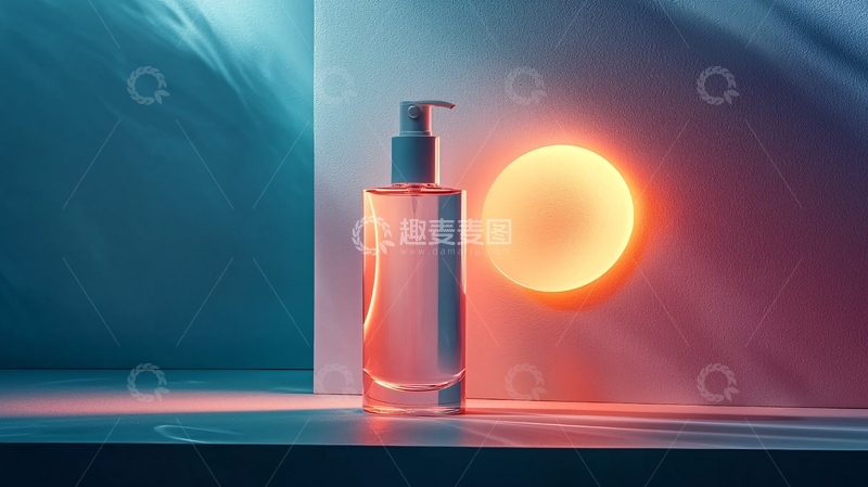 高清大图下载【趣麦麦图】简约护肤品瓶