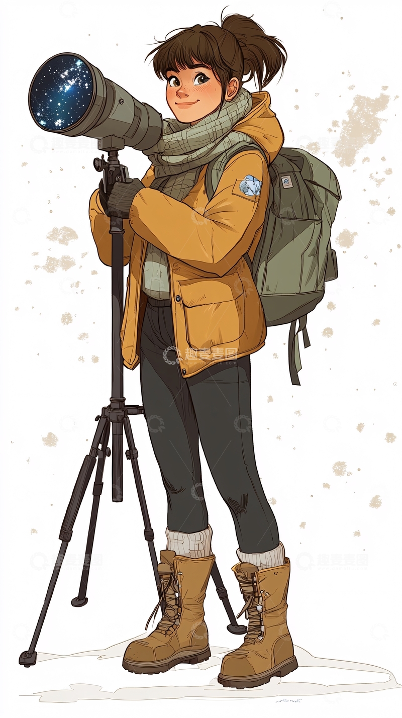 高清大图下载【趣麦麦图】女孩