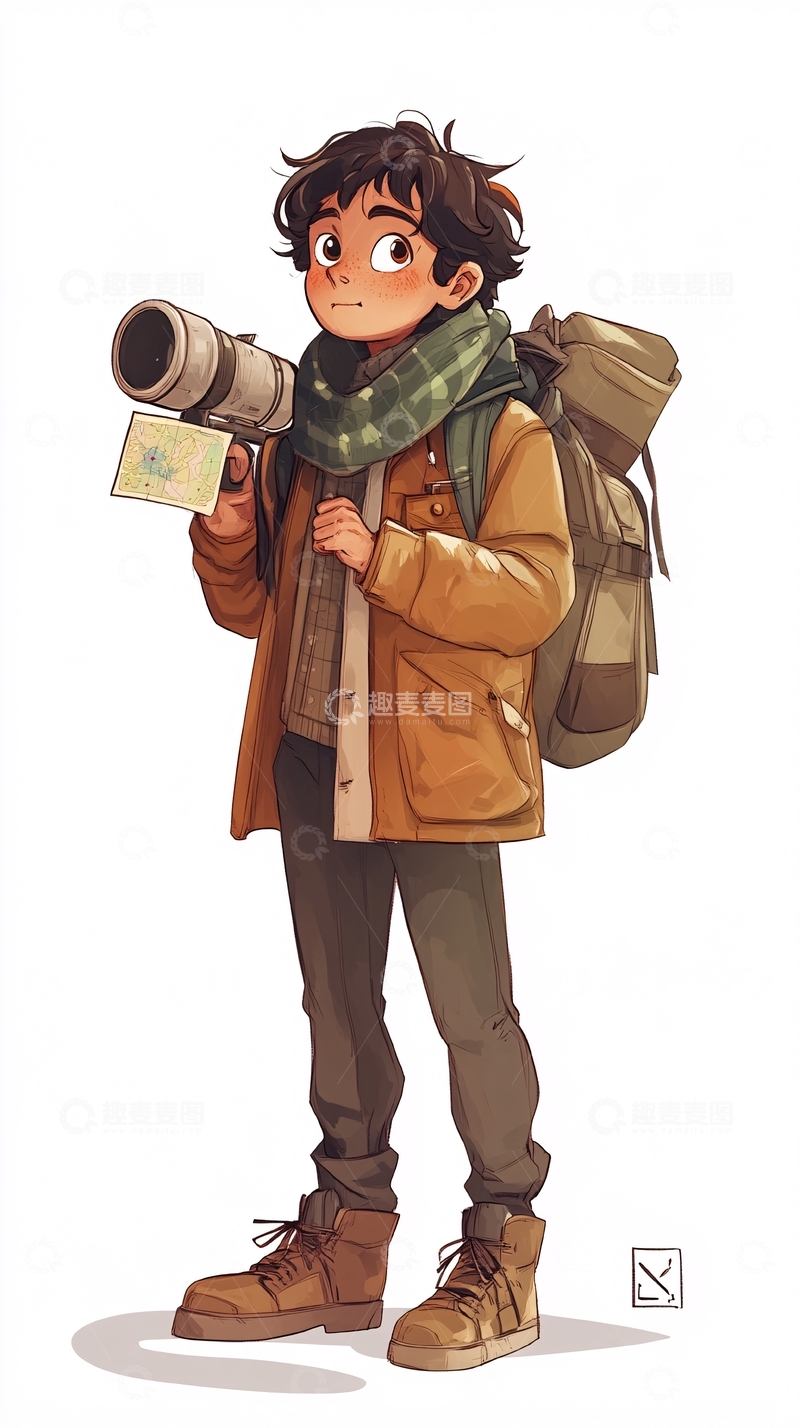 高清大图下载【趣麦麦图】卡通人物71