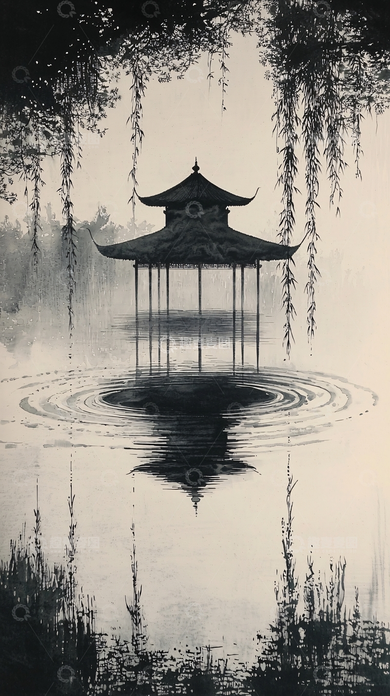 高清大图下载【趣麦麦图】水墨画