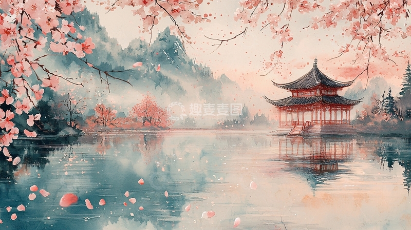 高清大图下载【趣麦麦图】水墨画