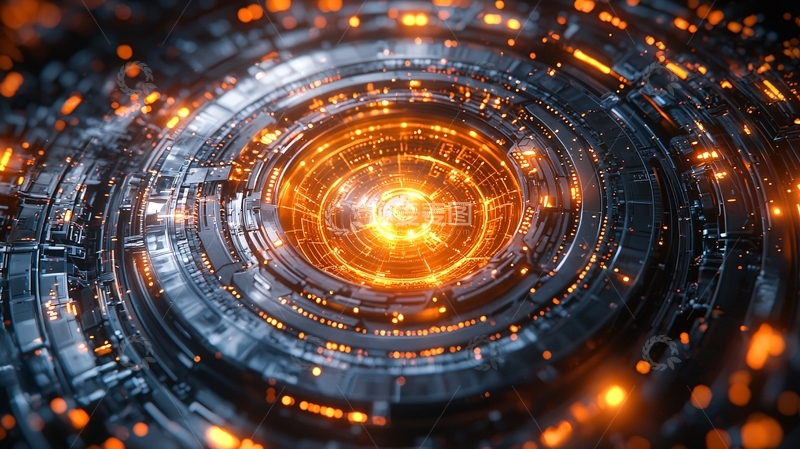 高清大图下载【趣麦麦图】科技感十足的能量核心