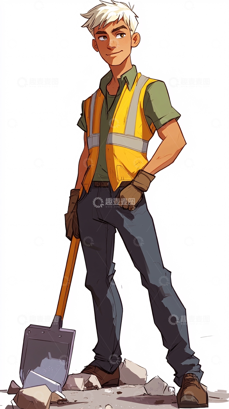 高清大图下载【趣麦麦图】帅气青年