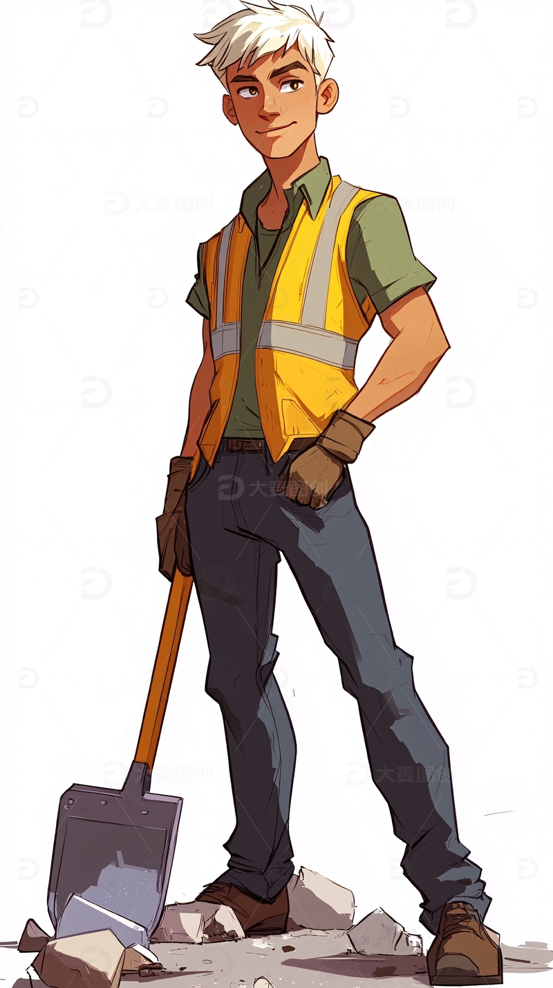 高清大图下载【趣麦麦图】帅气青年