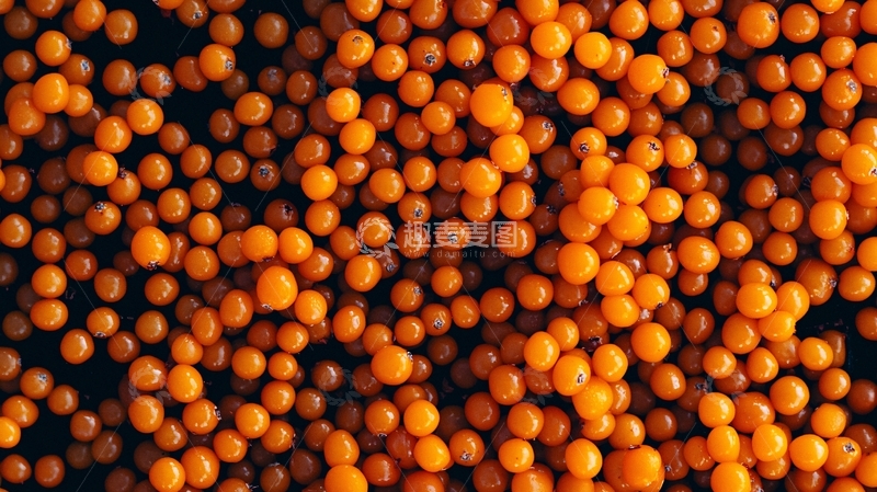 高清大图下载【趣麦麦图】橙色和棕色的小球背景