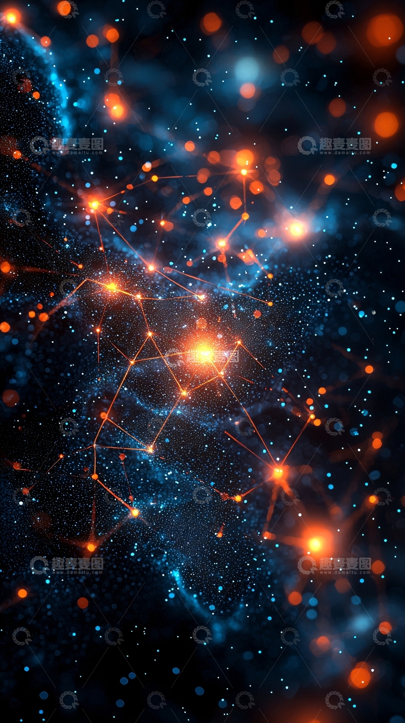 高清大图下载【趣麦麦图】抽象宇宙星空