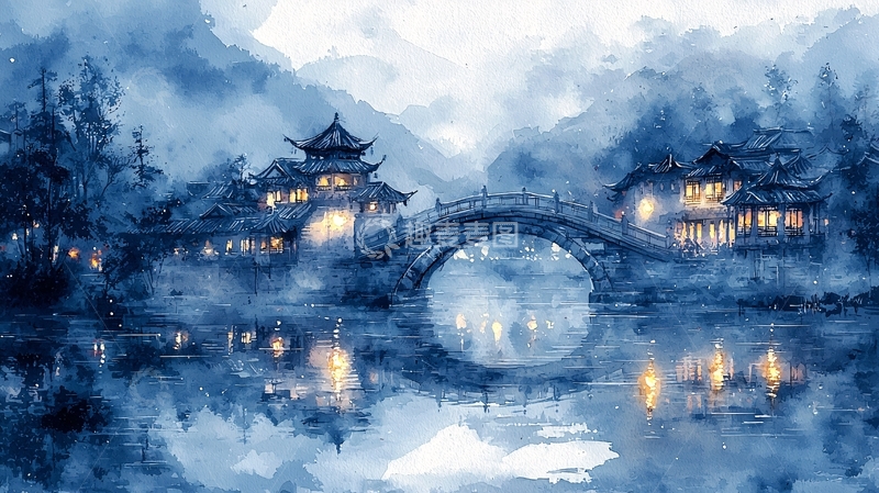 高清大图下载【趣麦麦图】水墨画