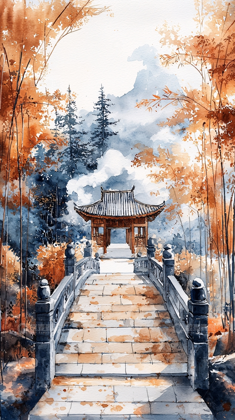 高清大图下载【趣麦麦图】水墨画