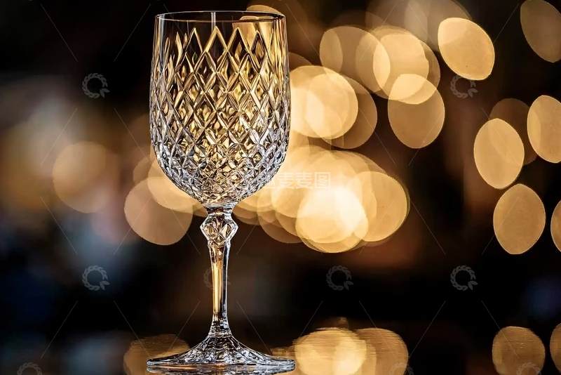 高清大图下载【趣麦麦图】水晶酒杯
