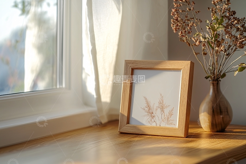 高清大图下载【趣麦麦图】窗边静物