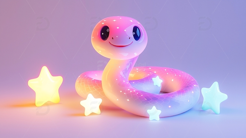 粉色星星蛇