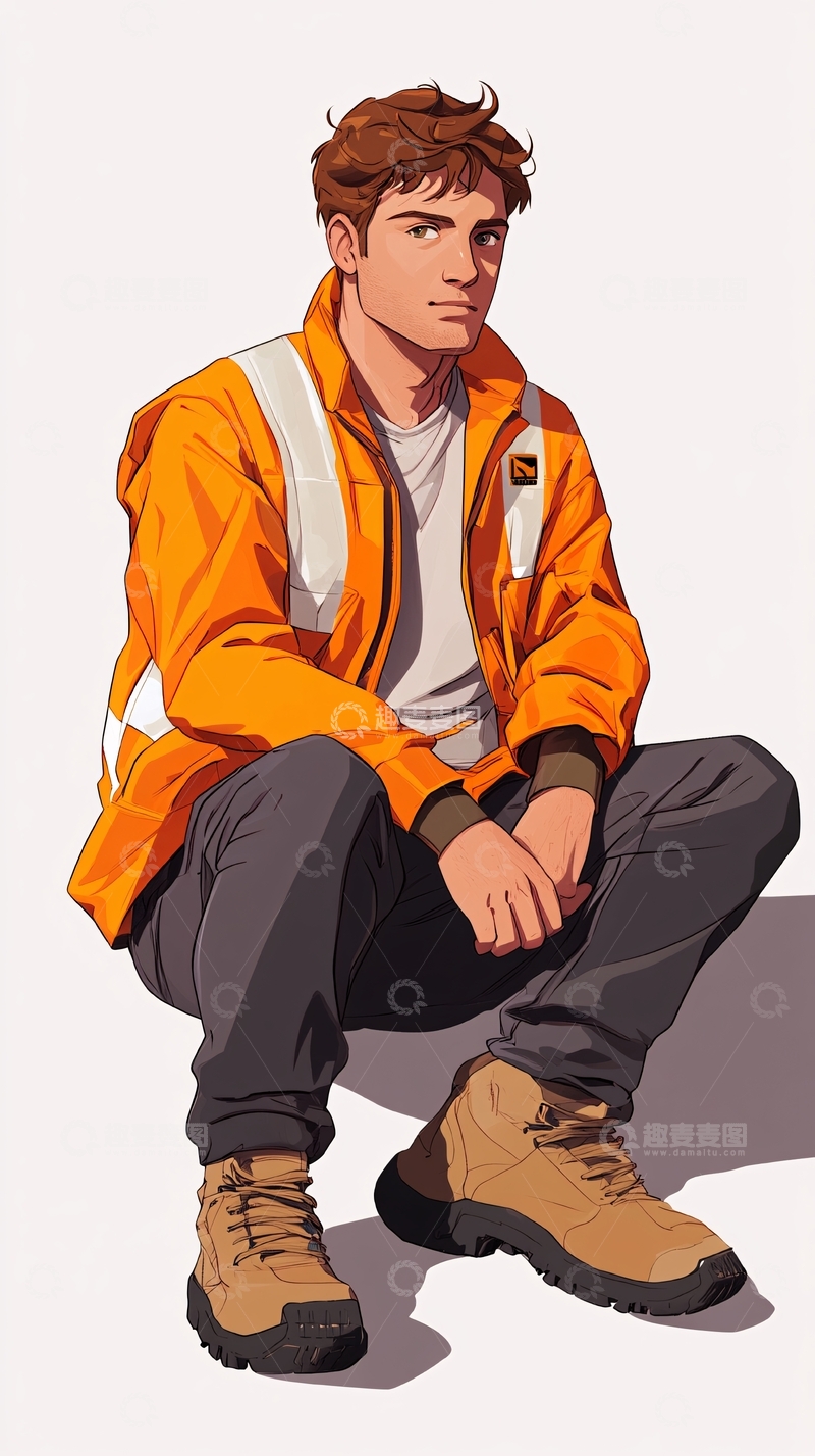 高清大图下载【趣麦麦图】帅气青年