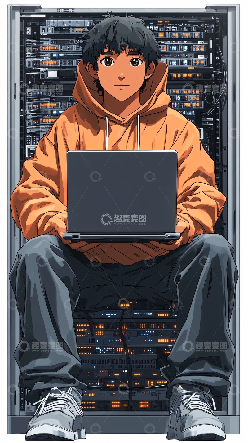 高清大图下载【趣麦麦图】少年