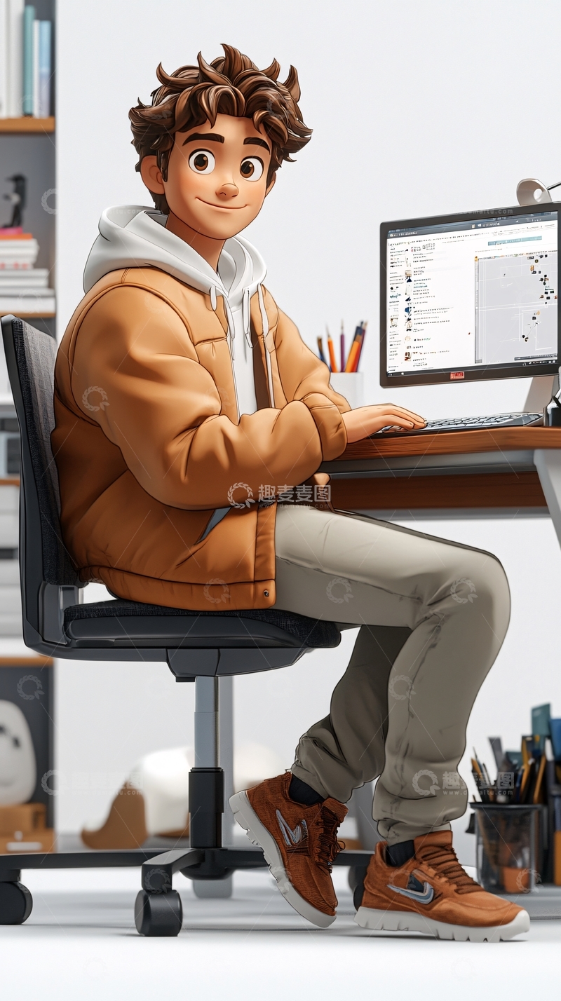 高清大图下载【趣麦麦图】卡通人物84