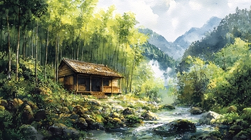 竹林小屋