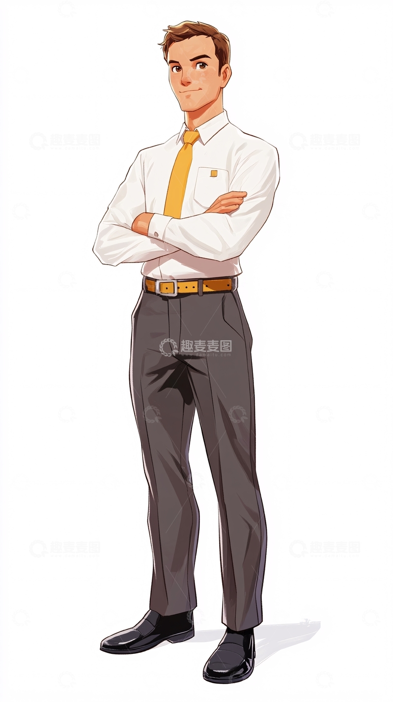 高清大图下载【趣麦麦图】商务男士