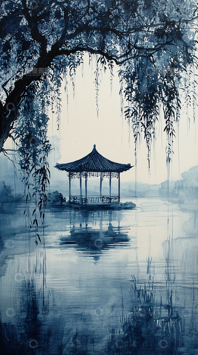 高清大图下载【趣麦麦图】水墨画