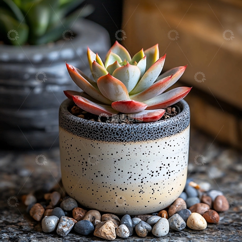 高清大图下载【趣麦麦图】多肉植物特写