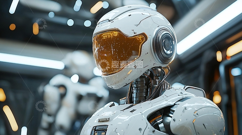 高清大图下载【趣麦麦图】未来机器人