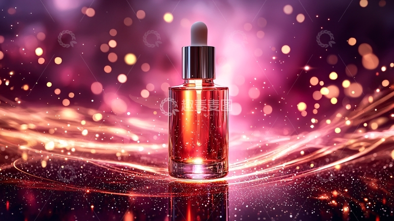 高清大图下载【趣麦麦图】红色的精华瓶