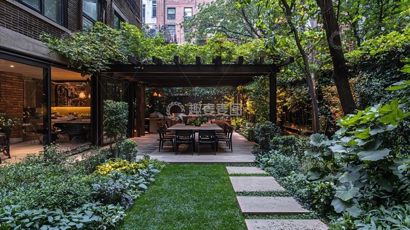 高清大图下载【趣麦麦图】庭院设计