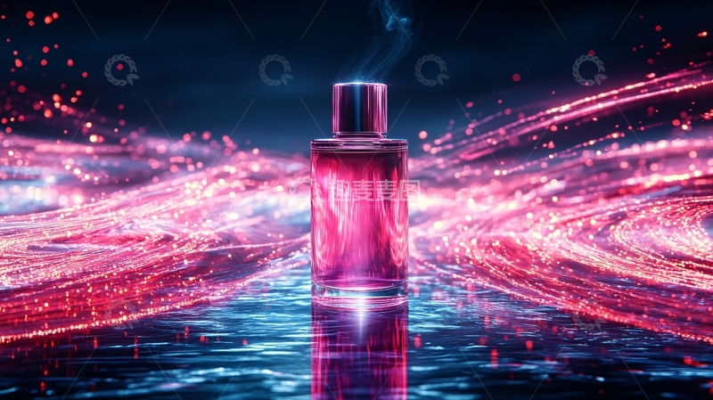 高清大图下载【趣麦麦图】粉色香水