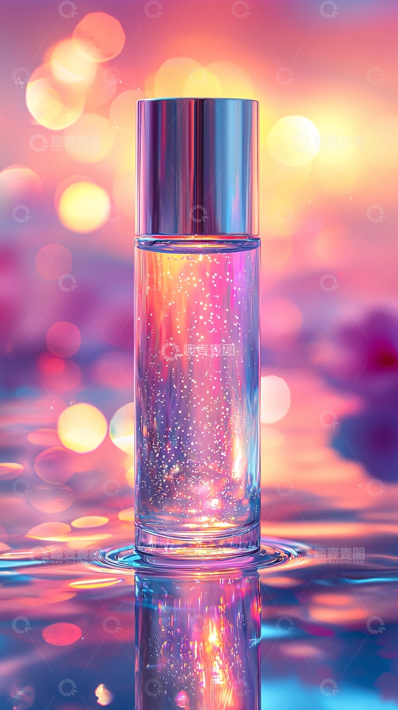 高清大图下载【趣麦麦图】晶莹剔透的液体瓶