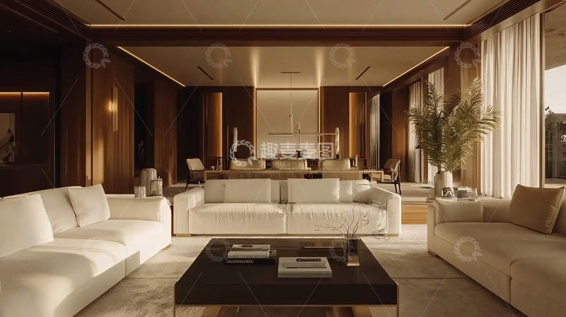 高清大图下载【趣麦麦图】现代简约风格卧室