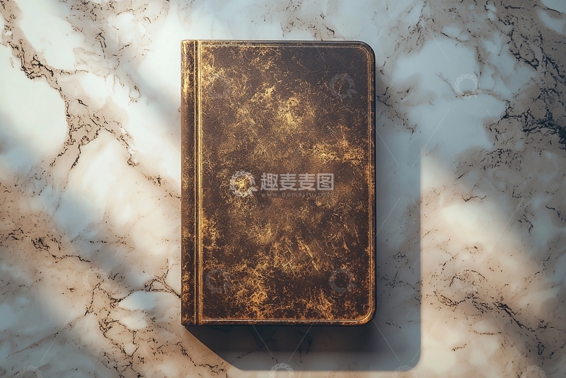 高清大图下载【趣麦麦图】复古皮质笔记本