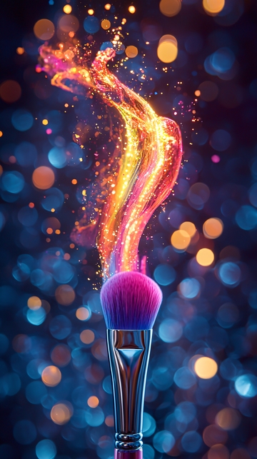 彩妆刷流光溢彩