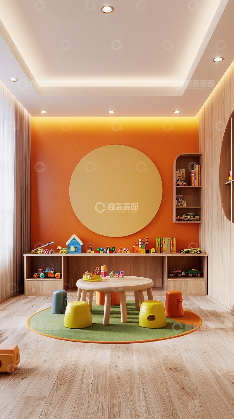 高清大图下载【趣麦麦图】儿童房设计