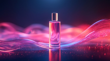 梦幻霓虹香水瓶