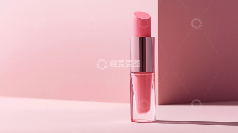 高清大图下载【趣麦麦图】粉色口红